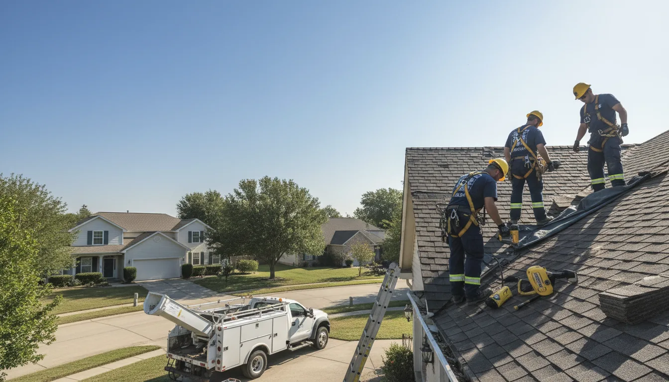 Emergency Solar Roof Shingle Repair in Douglasville, GA
